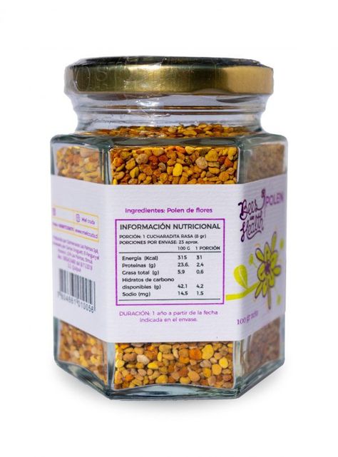 Polen deshidratado, 100gr.-1