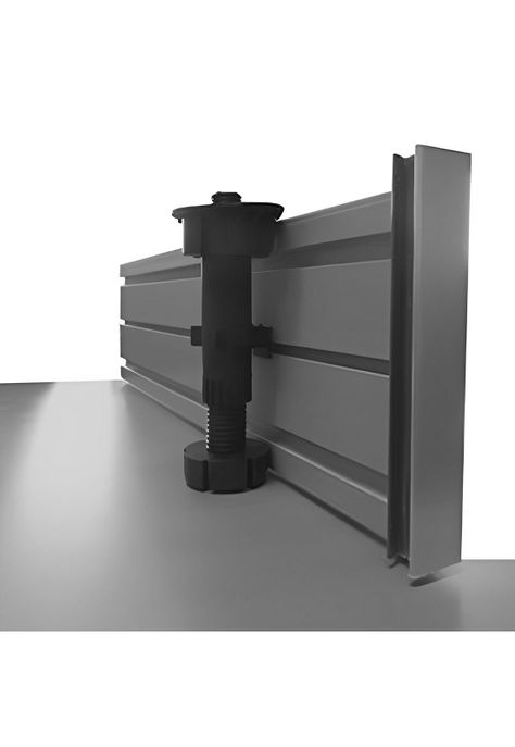 Zócalo de PVC 150mm Aluminio 3 mts DVP-1