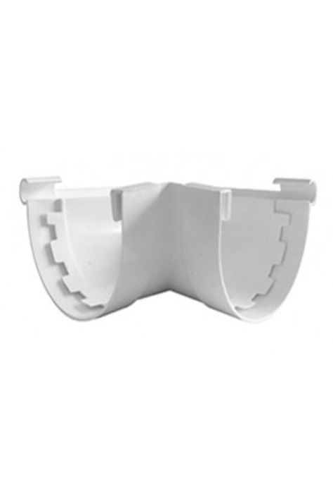 Conector Exterior 110mm para Canaleta Agua Lluvia Blanco DVP-0