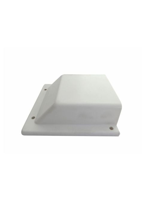 Tapa Celosía Ventilación Chicago 4" para lluvia Blanco Dvp-0