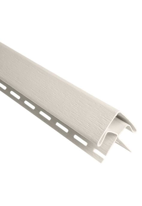 Esquinero Exterior Siding PVC 50mm Blanco 3mts DVP-0