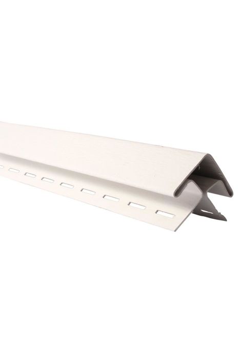 Esquinero Exterior Siding PVC 50mm Blanco 3mts DVP-1