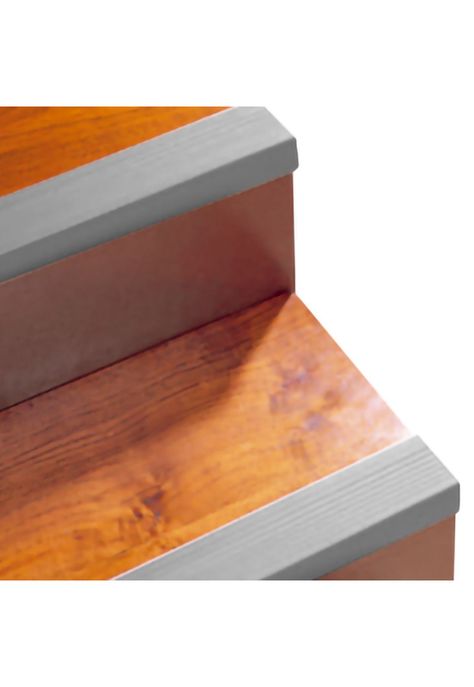 Nariz de Grada Escalera PVC 68x40mm 3mts Gris DVP-0