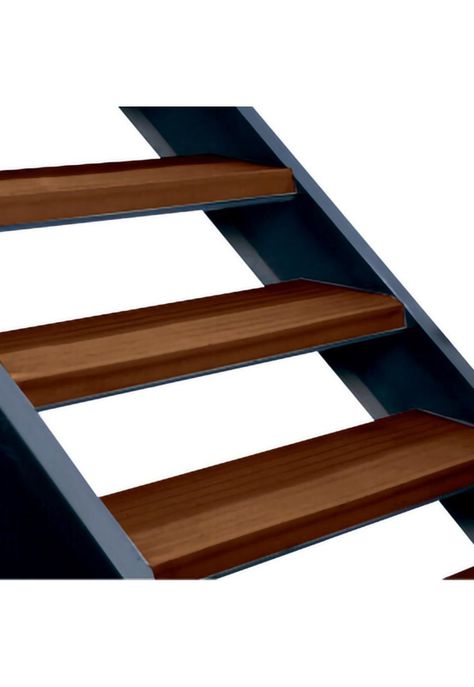 Grada Clásica Escalera PVC 0,5x3,0 mts Café DVP-0