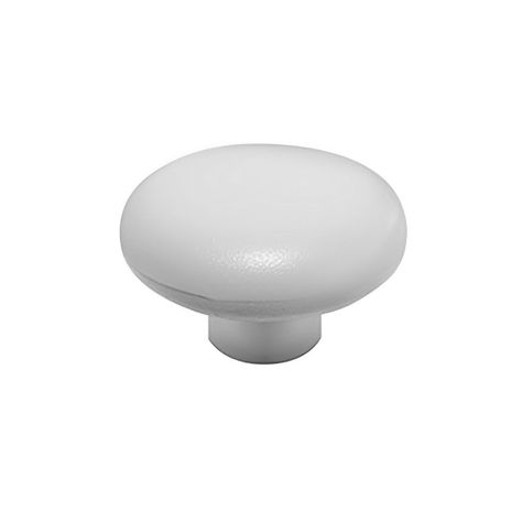 Perilla Plástica 32mm con Tornillos Blanco 90 un DVP-0