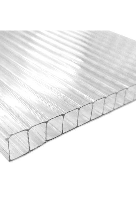 Policarbonato Alveolar 1050x2300x4mm Transparente DVP-1