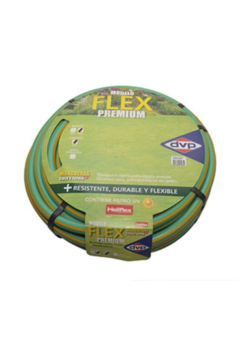 Manguera PVC Malla 1/2'' 25 metros Verde Claro Dvp-0