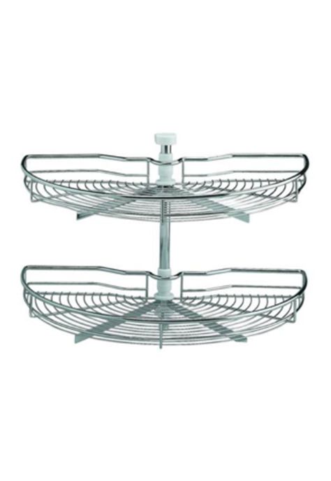 Rotonda Doble 180º 26x52cm Cromado DVP-0