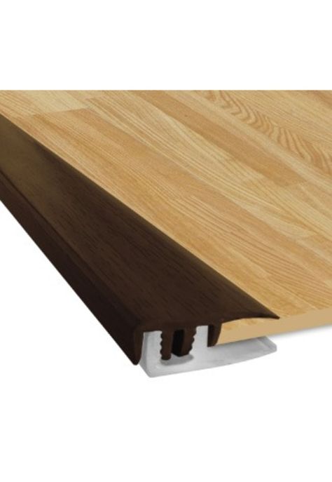 Cubrejunta Terminal Rígido PRO 25X8mm 3mts 10un Nogal DVP-1