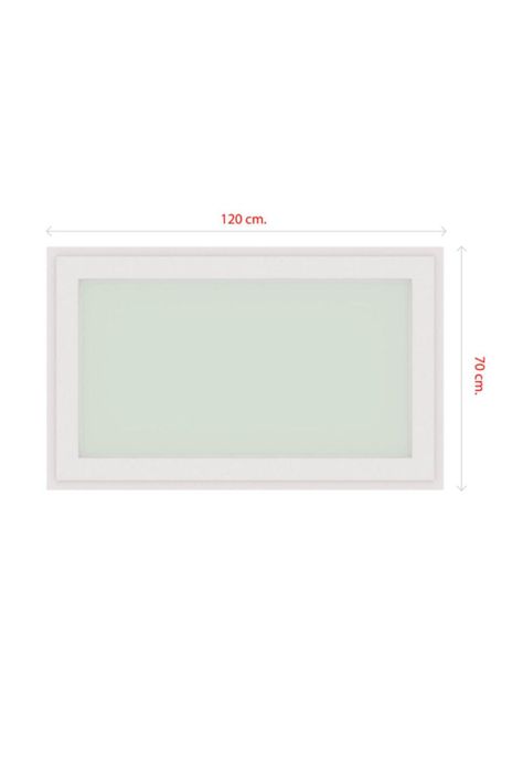 Ventana Termopanel Pvc Fija Blanca 120x70cm Dvp-2