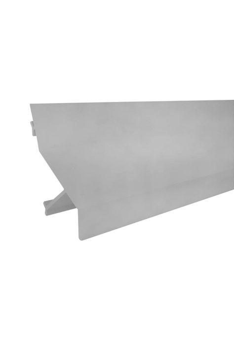 Quiebravista PVC Lama Z 80mm Gris 6 mts DVP-0