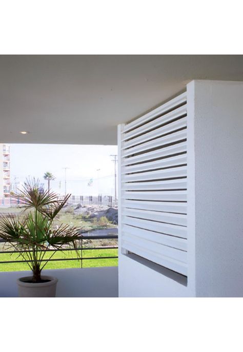 Quiebravista PVC Lama Z 80mm Gris 6 mts DVP-1