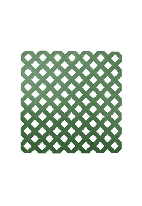 Enrejado Treillage PVC 1,2x2,4 mts Rombo 3,2cms Verde DVP-0