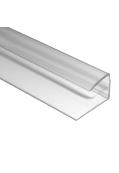 Cubrezócalo para Planchas 4 a 6mm x 2,1mts Transparente DVP-0