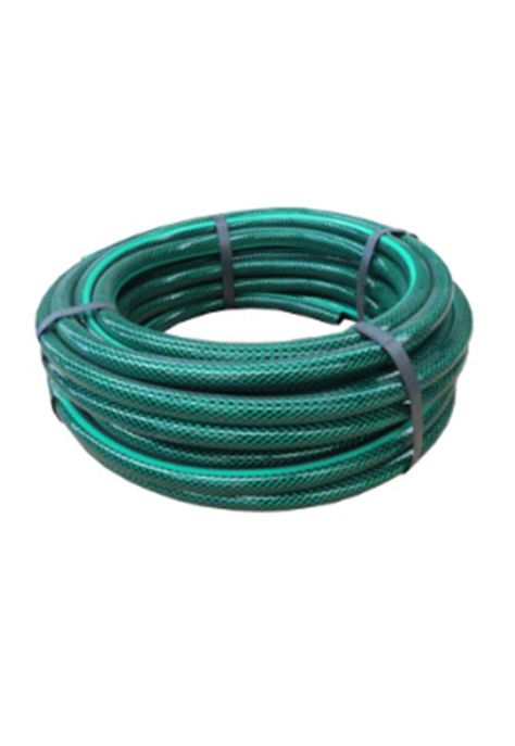 Manguera PVC Malla 1'' 50 metros Verde Oscuro Dvp-1