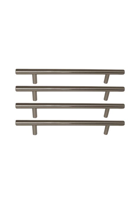 Tirador Madrid Acero 160x10mm 4 Un Niquel DVP-0