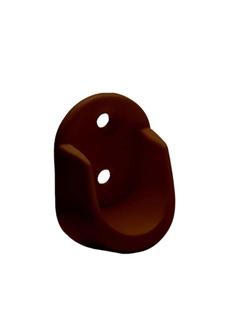 Soporte Barra Oval Plástico Cafe Bolsa 50 Un-0