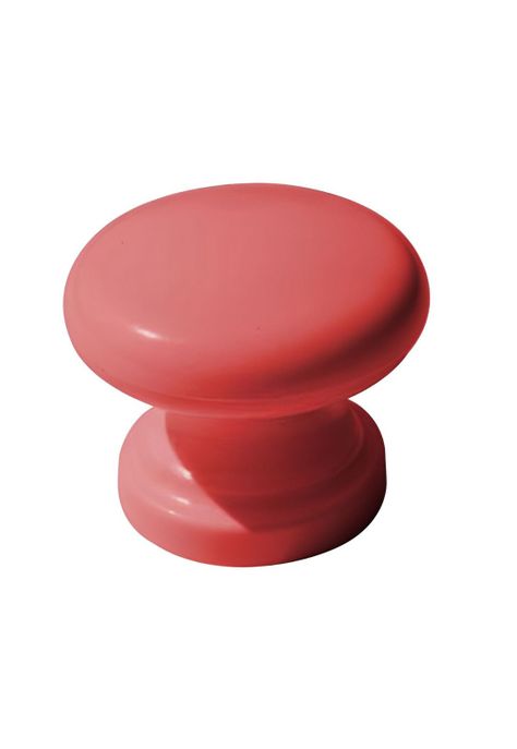 Perilla Plástica Euro 32mm Guinda 20 un DVP-0