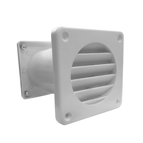Celosía Ventilación 3'' Regulable Chicago 5 Un Blanco Dvp-1