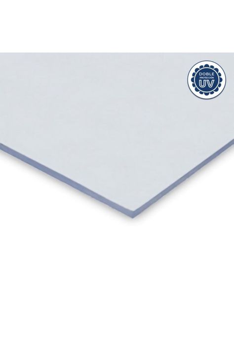 Policarbonato Compacto Transparente 3050x1220x2mm DVP-0
