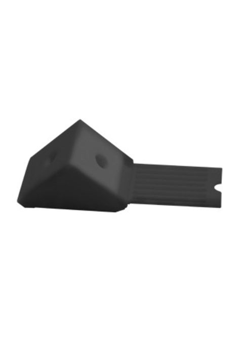 Escuadra Triangular Negro Bolsa 100 Un-0