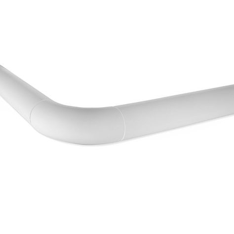 Barra Cortiña de Baño Microcontrol 75x75 cm Blanco DVP-0