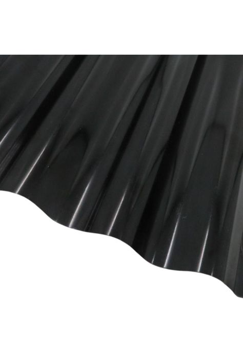 Polionda Acanalado Negro Mate 0,7x0,81x2,5mts-1