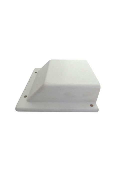 Tapa Celosía Ventilación Chicago 3" para lluvia Blanco Dvp-0