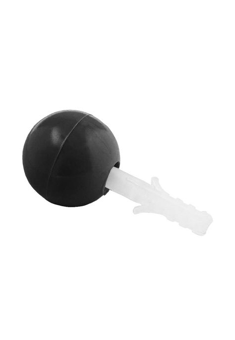 Tope de Puerta Esférico Plástico Negro 20 un DVP-0