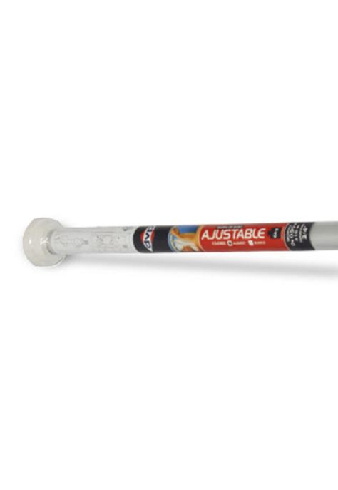 Barra Extensible 0,9mts a 1,6mts para Baño de Aluminio DVP-2