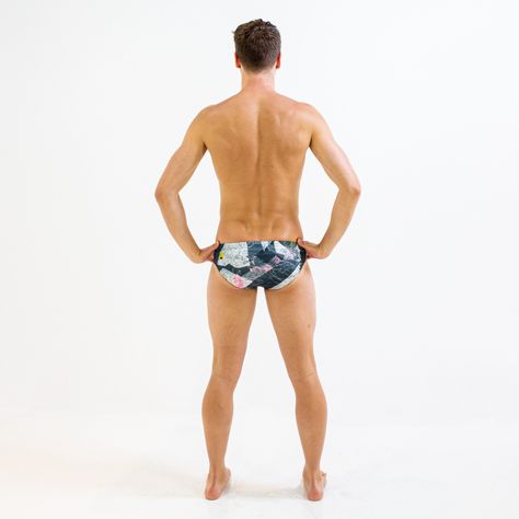 Traje de Baño Hombre Finis Brief Rotto Granite-0