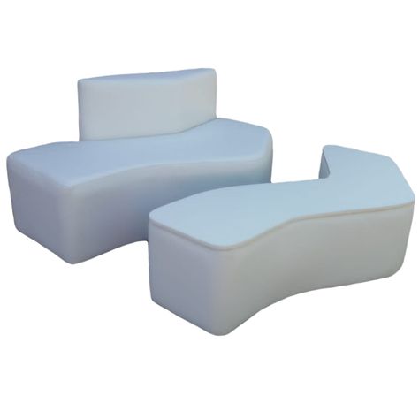 MODULAR OXFORD DESIGN ( SOFA IZQUIERDO + MESA ) BLANCO-1