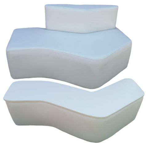 MODULAR OXFORD DESIGN ( SOFA IZQUIERDO + MESA ) BLANCO-0