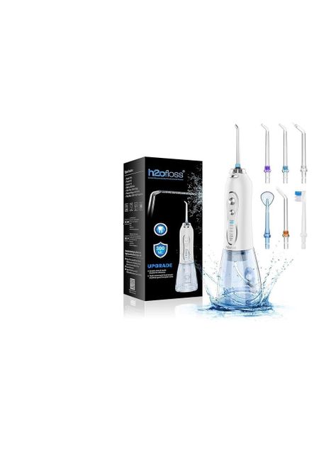 Limpiador De Dientes BLANCO Portatil Usb Recargable, Water Flosser-0