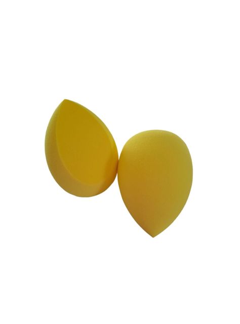 Set 2 Esponjas de Maquillaje 6 cms color Amarillo-1
