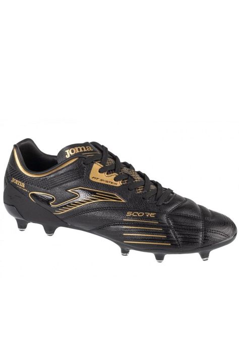 Zapatilla Fútbol Fg Hombre Score Negro Oro Joma-1