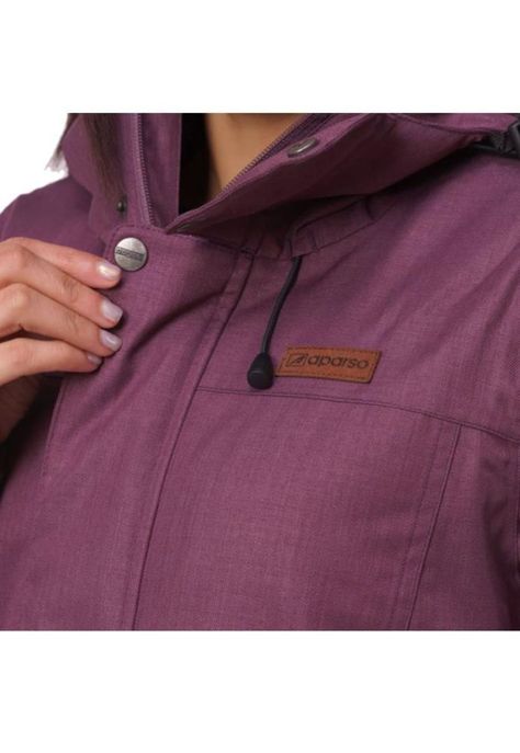 Chaqueta Mujer Andorra Therm Púrpura Aparso-3