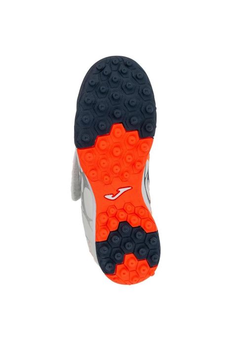 Zapatilla Futbol Turf Kids Supercopa Jr Blanco Naranjo Joma-3