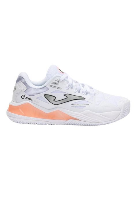 Zapatilla Pádel Mujer Spin 25 Blanco Joma-0