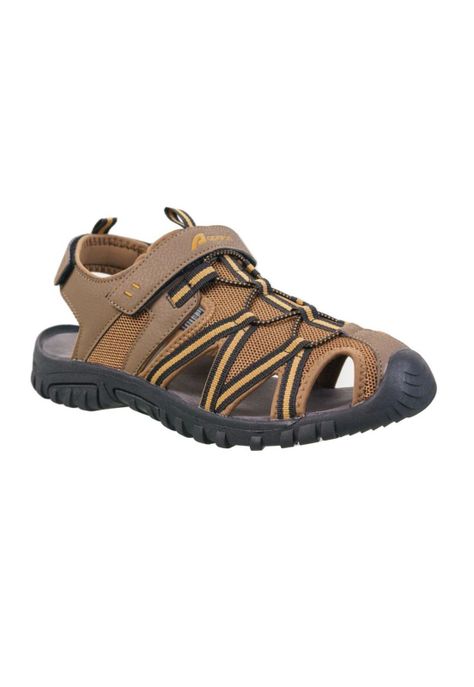 Sandalia Hombre Preto H3 Camel Aparso-1