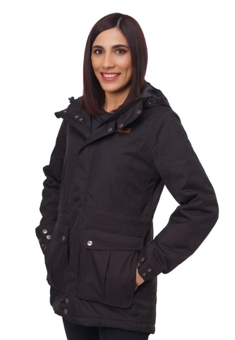 Chaqueta Mujer Andorra Therm Negra Aparso-0