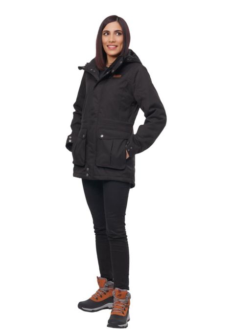 Chaqueta Mujer Andorra Therm Negra Aparso-1