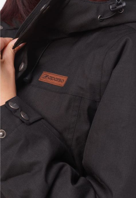 Chaqueta Mujer Andorra Therm Negra Aparso-3
