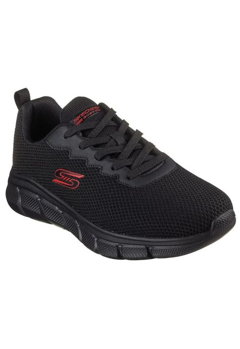 Zapatilla Hombre Bobs Flex Negro Skechers-1
