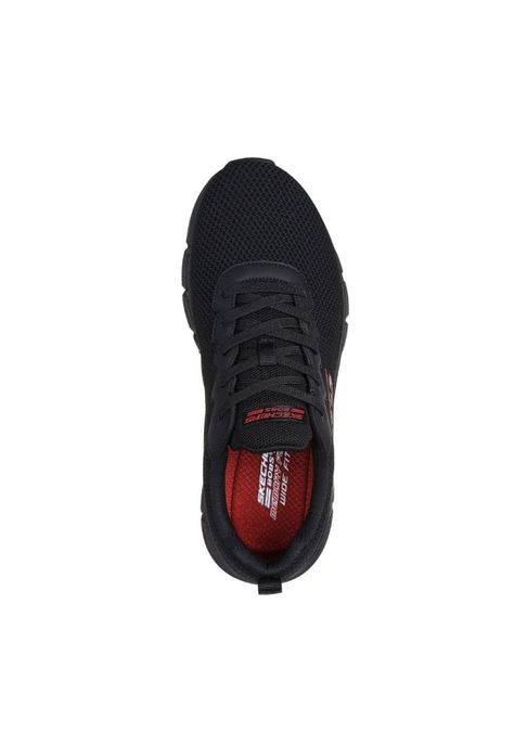 Zapatilla Hombre Bobs Flex Negro Skechers-2