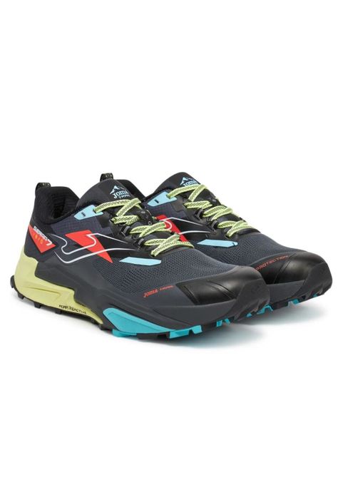 Zapatilla Trail Running Hombre Sierra Negro Multicolor Joma-1