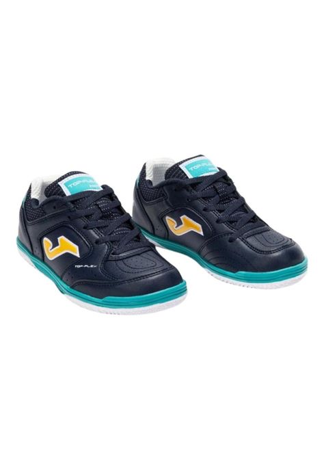 Zapatilla Fútbol Sala Kids Top Flex Azul Marino Joma-1