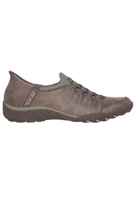 Zapatilla Mujer Breathe Easy Café Skechers-0