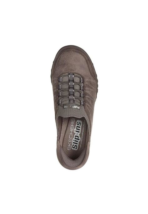 Zapatilla Mujer Breathe Easy Café Skechers-2