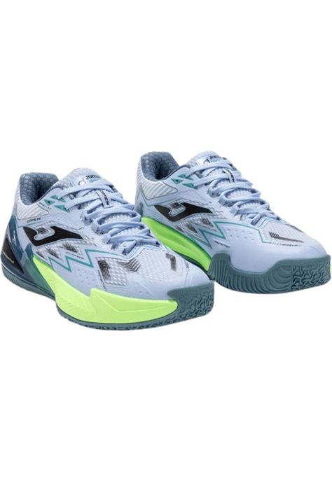 Zapatilla Pádel Hombre Open Celeste Flúor Joma-1